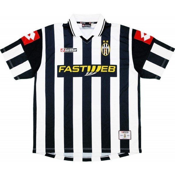 Camisa I Juventus 2001 2002 Lotto Retro
